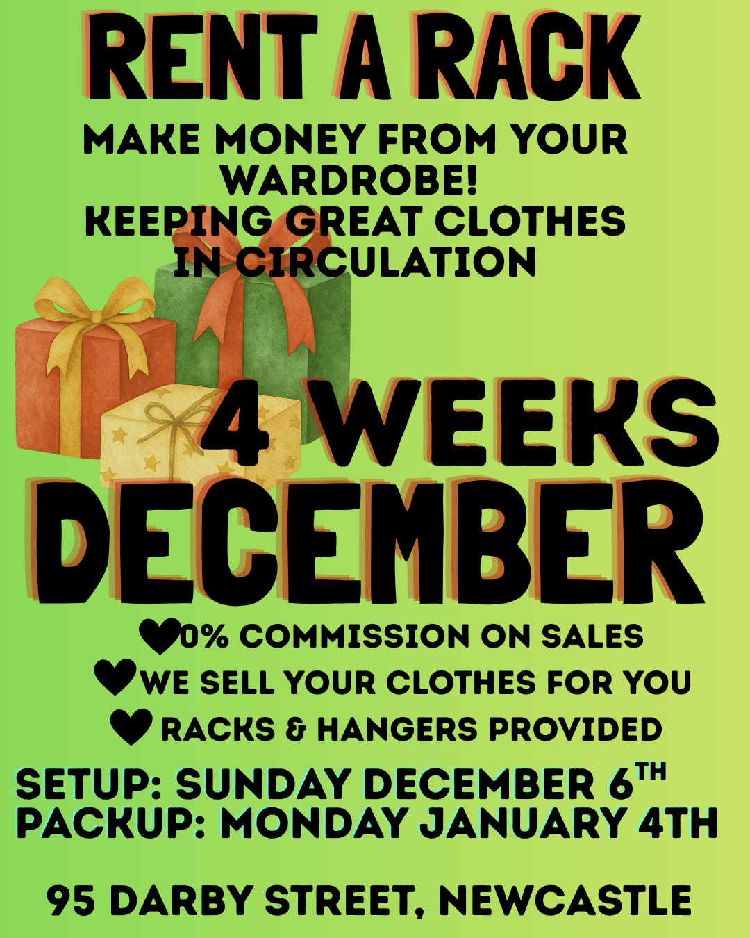 Rent a Rack | December 2026