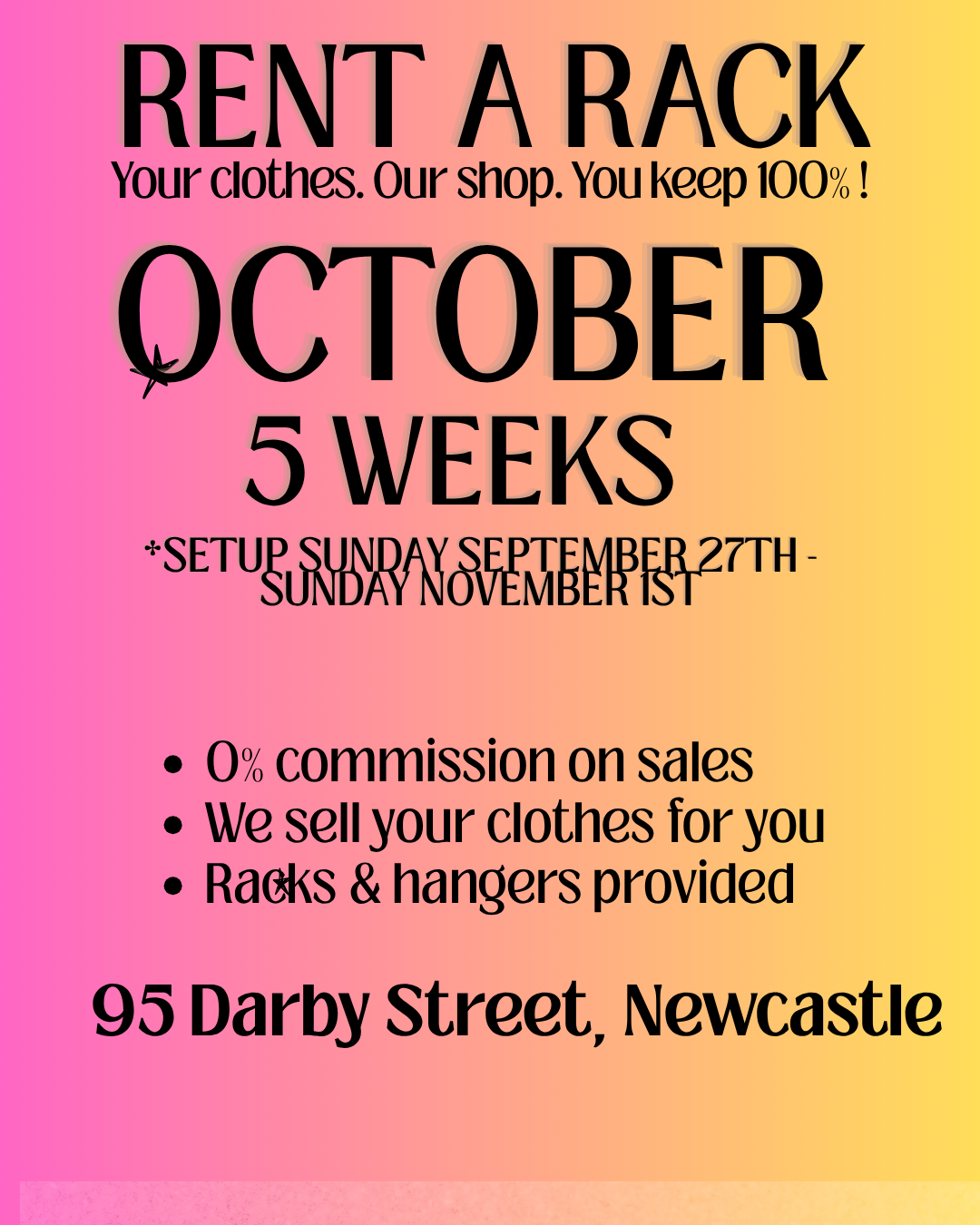 Rack Rental | 95 Darby Street Newcastle